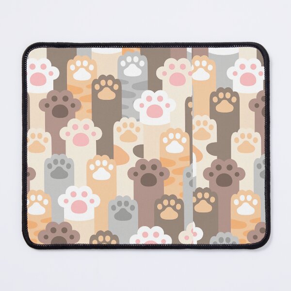 Item preview, Cat Paw Footprint Seamless - Love designed and sold by vintageretrostyleshop.