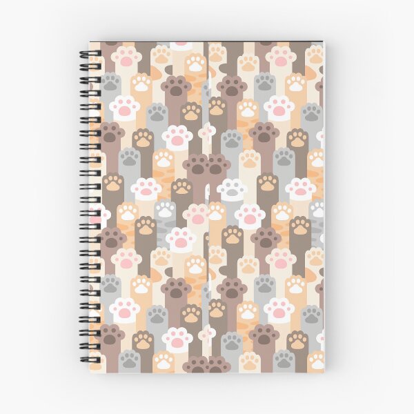 Item preview, Cat Paw Footprint Seamless - Love designed and sold by vintageretrostyleshop.