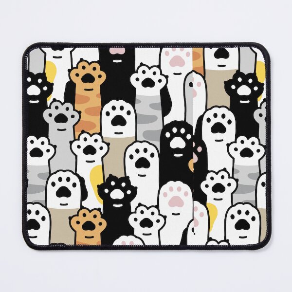 Item preview, Cat Paw Kitten Footprint Seamless designed and sold by vintageretrostyleshop.