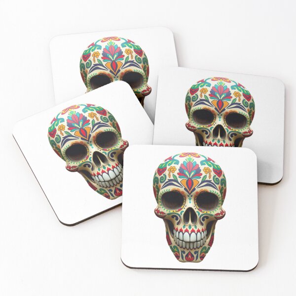 Item preview, The Art of Vibrant Decorative Skulls: Unique and Colorful Designs designed and sold by Cloud-Riders.