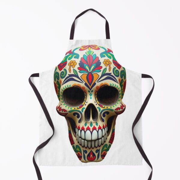Item preview, The Art of Vibrant Decorative Skulls: Unique and Colorful Designs designed and sold by Cloud-Riders.