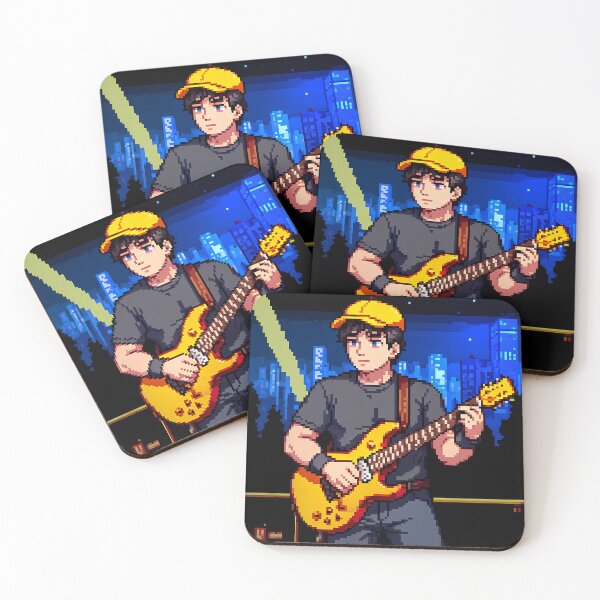 Item preview, Man playing a guitar designed and sold by Thiago Pando.