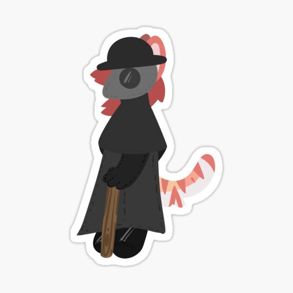 Item preview, Cat Plague Doctor designed and sold by Marlows-Goodies.