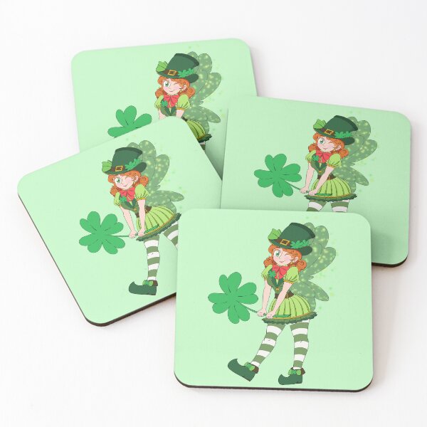 Item preview, St. Patrick Special: Fairy of Luck and Gold designed and sold by KiyaSketches.