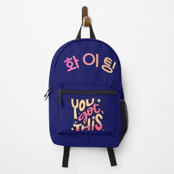 Item preview, Korean Word 화이팅, Motivational Script designed and sold by trendteezstore.