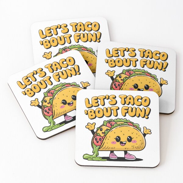 Item preview, Let's Taco 'Bout Fun! designed and sold by Wegetees.