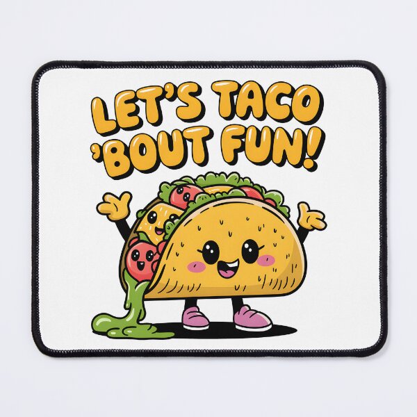 Item preview, Let's Taco 'Bout Fun! designed and sold by Wegetees.