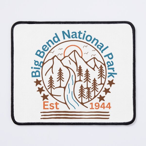 Item preview, Big Bend National State Park Classic Doodle T-shirt Sticker designed and sold by ThinkNature!.