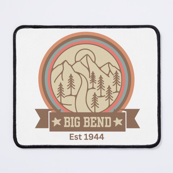 Item preview, Big Bend National State Park Classic Doodle T-shirt Sticker designed and sold by ThinkNature!.