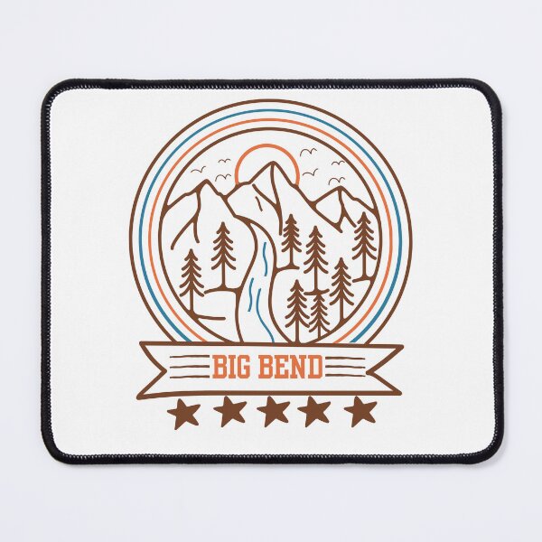 Item preview, Big Bend National State Park Classic Doodle T-shirt Sticker designed and sold by ThinkNature!.