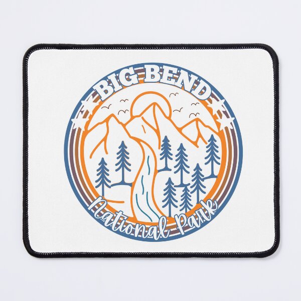 Item preview, Big Bend National State Park Classic Doodle T-shirt Sticker designed and sold by ThinkNature!.
