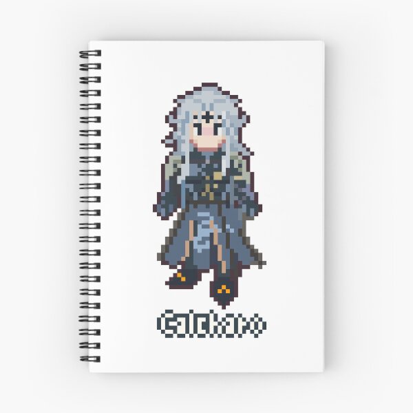 Artikelvorschau, Calcharo Pixel Art Wuthering Waves entworfen und verkauft von Ekira Pop Pixel.