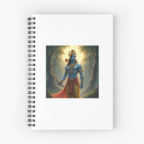 Item preview, Majestic Lord Rama – Divine Warrior of Ayodhya designed and sold by Srahul.