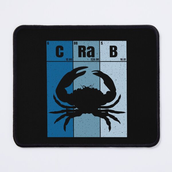 Item preview, Crab Periodic Table Elements Seafood Crabbing designed and sold by Dressed For Duty.