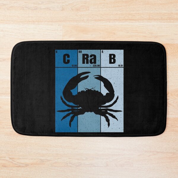 Item preview, Crab Periodic Table Elements Seafood Crabbing designed and sold by Dressed For  Duty.