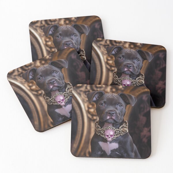 Item preview, Ethereal Bully with Gothic Charm designed and sold by Nocturne  Paws.