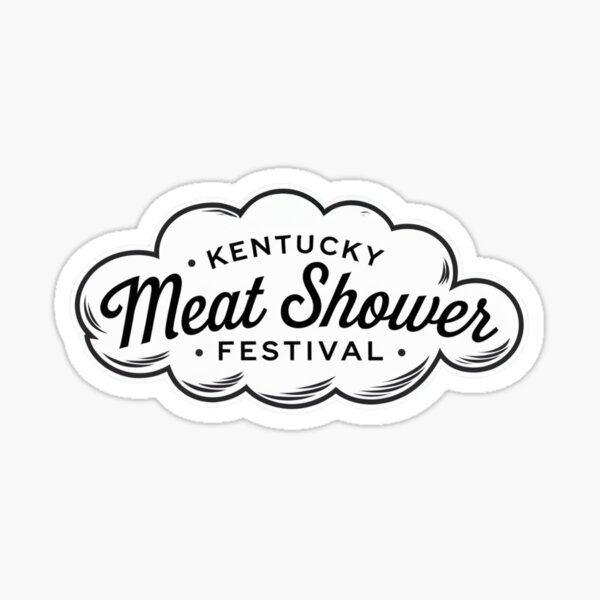 Item preview, The Meat Shower Cloud Logo designed and sold by OTDEvents.