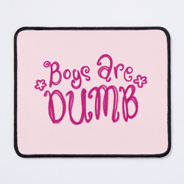 Item preview, Boys are Dumb Funny Satire Anti Men Design Meme designed and sold by Kyna Arts.