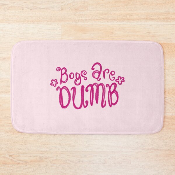 Item preview, Boys are Dumb Funny Satire Anti Men Design Meme designed and sold by Kyna Arts.