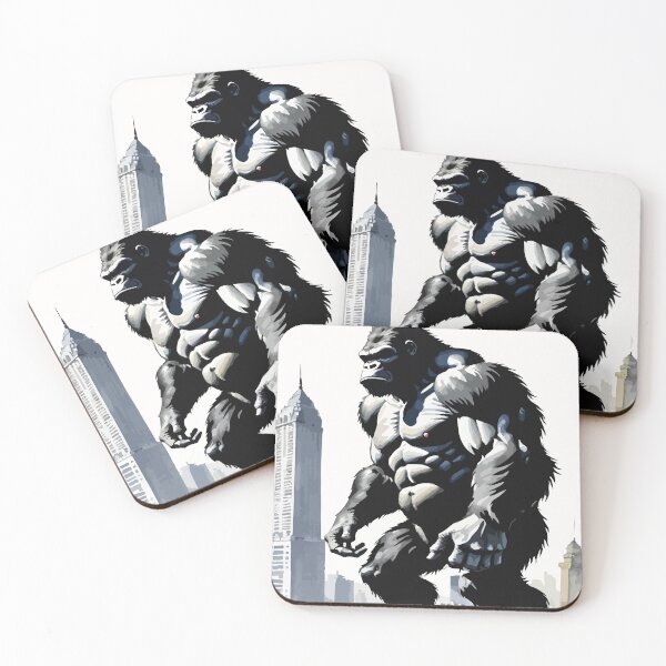 Item preview, King Kong protects his kingdom. designed and sold by Whose-sweat.