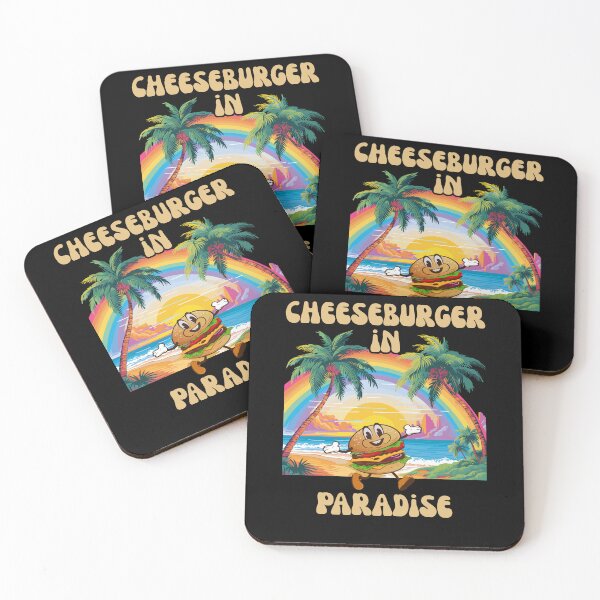 Item preview, Vintage Funny Cheeseburger Summer Vacation Paradise designed and sold by Dressed For  Duty.