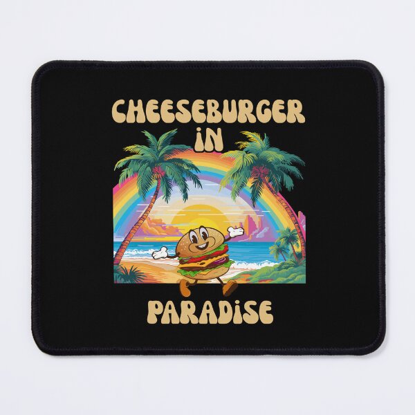 Item preview, Vintage Funny Cheeseburger Summer Vacation Paradise designed and sold by Dressed For  Duty.
