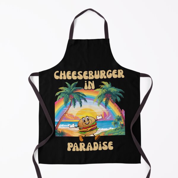 Item preview, Vintage Funny Cheeseburger Summer Vacation Paradise designed and sold by Dressed For Duty.