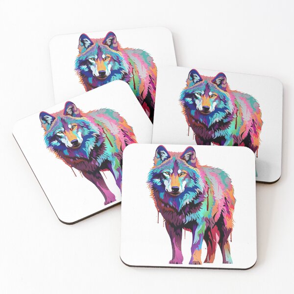 Item preview, Wolf | Watercolor | Wild Animal | Animal | Zoo | Wildlife | Lifestyle | Bold Colors  designed and sold by mwinter2205.