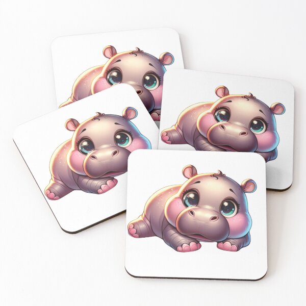 Item preview, moo deng baby hippo Socute  with bright eyes. designed and sold by KanDa-Shop.