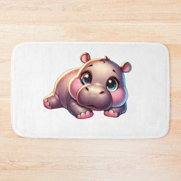 Item preview, moo deng baby hippo Socute  with bright eyes. designed and sold by KanDa-Shop.