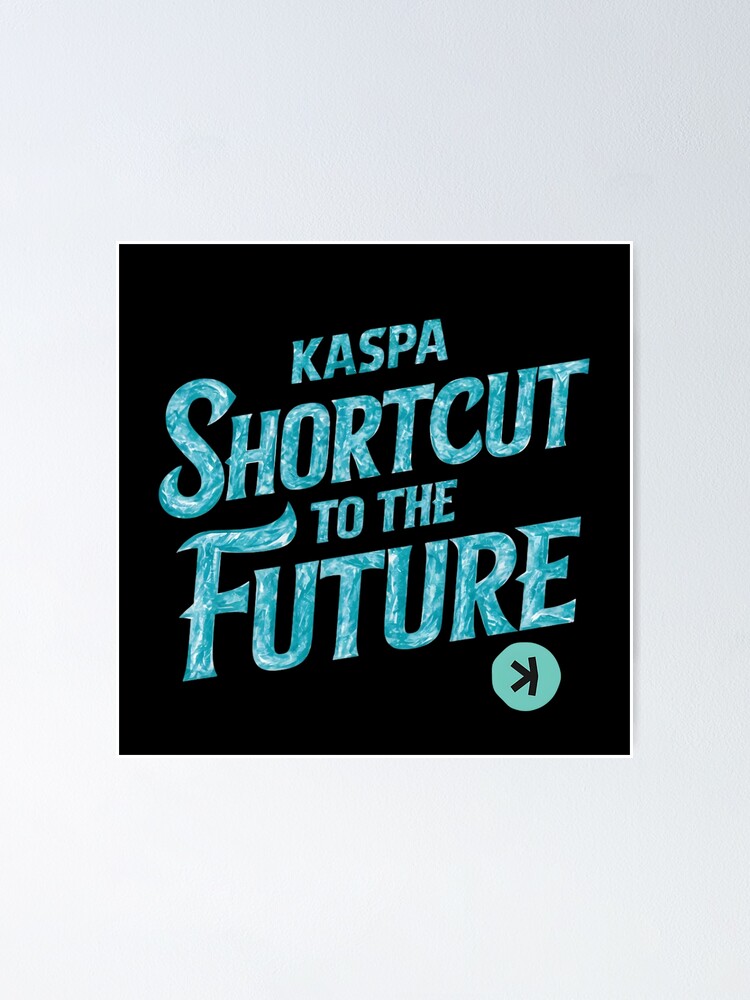 Thumbnail 1 of 3, Poster, Kaspa Pulse designed and sold by RadDeck.