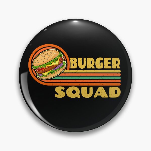 Item preview, Burger Squad Cheeseburger Foodie Lover Team Hamburger designed and sold by Dressed For  Duty.