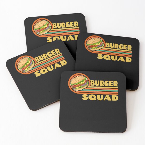 Item preview, Burger Squad Cheeseburger Foodie Lover Team Hamburger designed and sold by Dressed For  Duty.