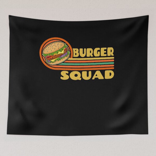 Item preview, Burger Squad Cheeseburger Foodie Lover Team Hamburger designed and sold by Dressed For  Duty.