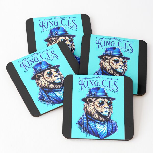 Item preview, King C.L.S Lion Gent's | Royalty Blue | Light Turquoise Golden Brown | Navy Blue  designed and sold by Kingcls.