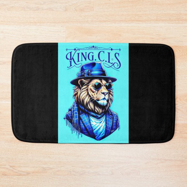Item preview, King C.L.S Lion Gent's | Royalty Blue | Light Turquoise Golden Brown | Navy Blue  designed and sold by Kingcls.