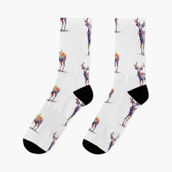 Item preview, Deer | Elk | Watercolor | Wild Animal | Animal | Zoo | Wildlife | Lifestyle | Bold Colors  designed and sold by mwinter2205.