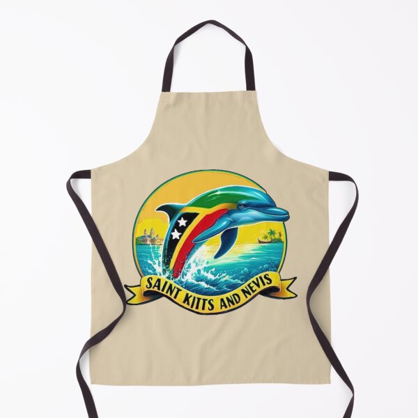 Item preview, Saint Kitts and Nevis - Dolphin designed and sold by Myra365Art.