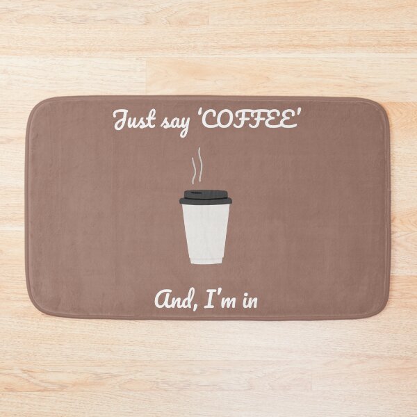Artikelvorschau, Sag einfach KAFFEE und ich bin dabei entworfen und verkauft von StickAndSmiless.