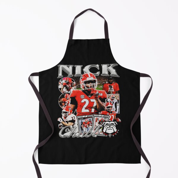 Item preview, Nick Chubb College Vintage Bootleg designed and sold by FryCutiesTeemo.