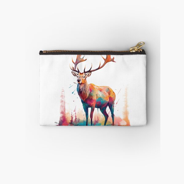 Item preview, Deer | Elk | Watercolor | Wild Animal | Animal | Zoo | Wildlife | Lifestyle | Bold Colors  designed and sold by mwinter2205.