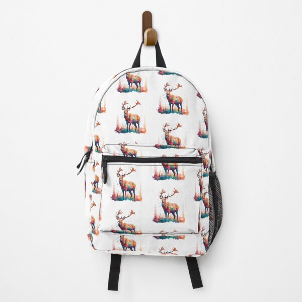 Item preview, Deer | Elk | Watercolor | Wild Animal | Animal | Zoo | Wildlife | Lifestyle | Bold Colors  designed and sold by mwinter2205.
