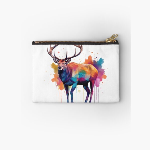 Item preview, Deer | Elk | Watercolor | Wild Animal | Animal | Zoo | Wildlife | Lifestyle | Bold Colors  designed and sold by mwinter2205.