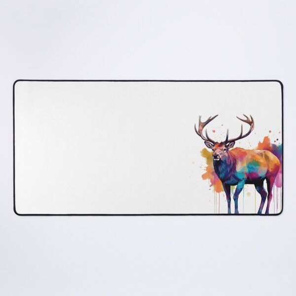 Item preview, Deer | Elk | Watercolor | Wild Animal | Animal | Zoo | Wildlife | Lifestyle | Bold Colors  designed and sold by mwinter2205.