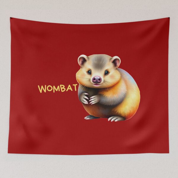 Item preview, Super Cute Wombat designed and sold by pUNKnown.