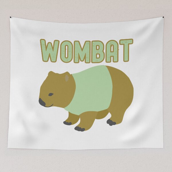Item preview, Super Cute Wombat designed and sold by pUNKnown.