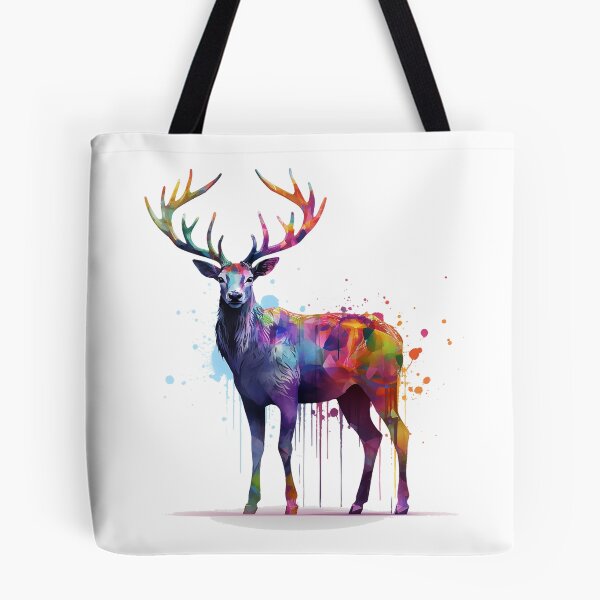 Item preview, Deer | Elk | Watercolor | Wild Animal | Animal | Zoo | Wildlife | Lifestyle | Bold Colors  designed and sold by mwinter2205.