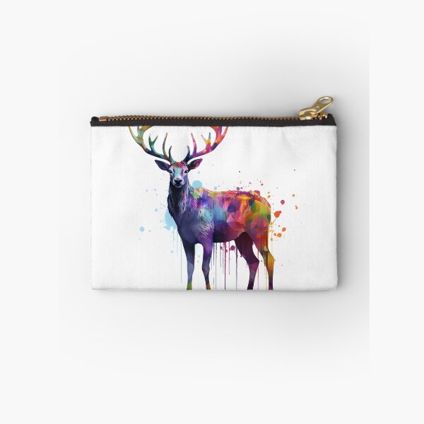 Item preview, Deer | Elk | Watercolor | Wild Animal | Animal | Zoo | Wildlife | Lifestyle | Bold Colors  designed and sold by mwinter2205.