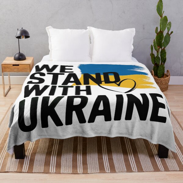 Item preview, We Stand with Ukraine too designed and sold by Random Designs.
