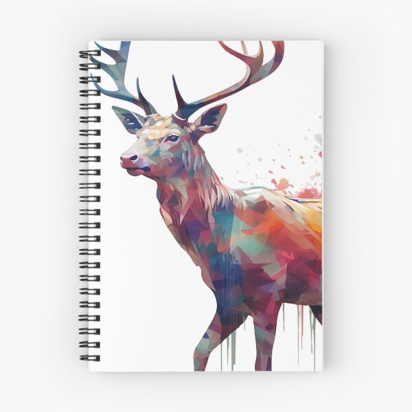 Item preview, Deer | Elk | Watercolor | Wild Animal | Animal | Zoo | Wildlife | Lifestyle | Bold Colors  designed and sold by mwinter2205.